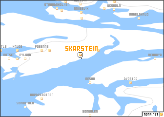 map of Skarstein