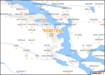 map of Skärted