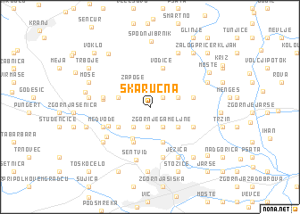 map of Skaručna