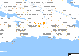 map of Skårup