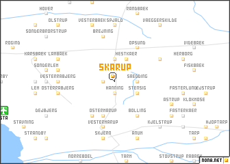 map of Skårup