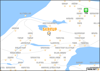 map of Skårup