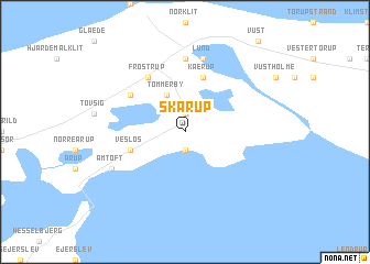 map of Skårup