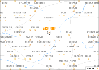 map of Skårup