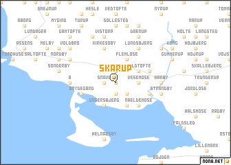 map of Skårup