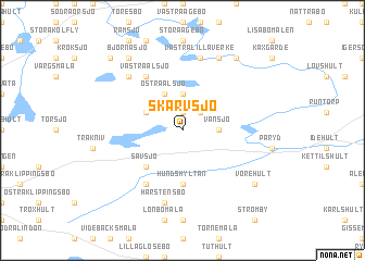 map of Skärvsjö