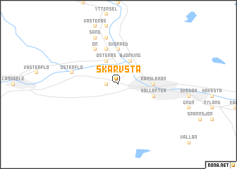 map of Skärvsta
