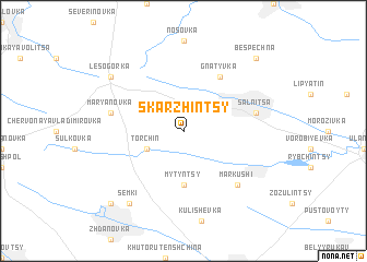 map of Skarzhintsy
