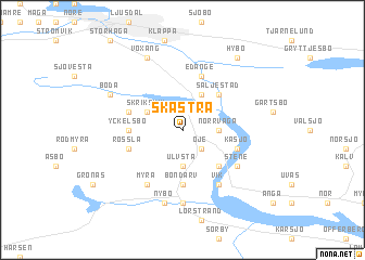 map of Skästra