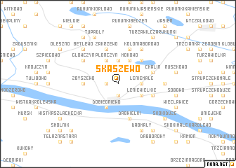 map of Skaszewo