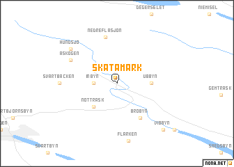 map of Skatamark