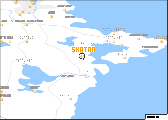 map of Skatan