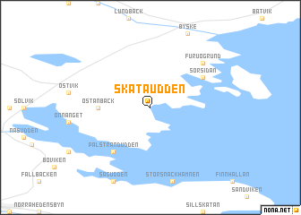 map of Skataudden