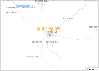 map of Skatinskoye