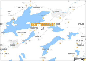 map of Skattegården