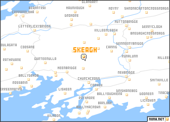 map of Skeagh