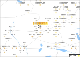 map of Skeberga