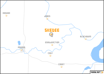 map of Skedee