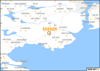 map of Skedom