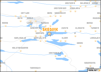 map of Skedvik