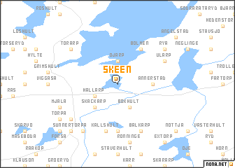 map of Skeen