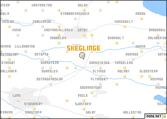 map of Skeglinge