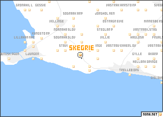 map of Skegrie