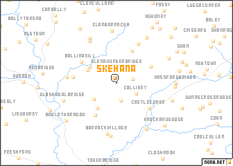 map of Skehana