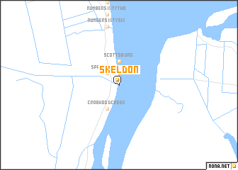 map of Skeldon