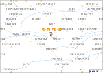 map of Skelevka