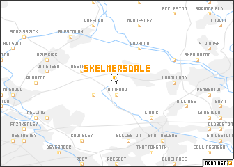 map of Skelmersdale