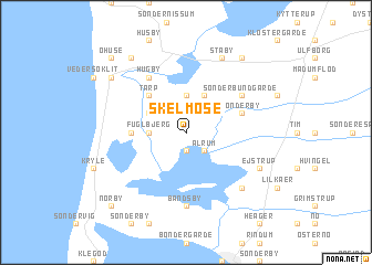 map of Skelmose