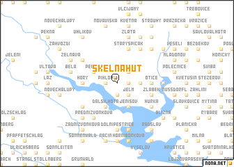 map of Skelná Hutʼ