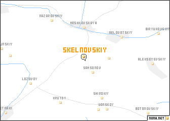 map of Skel\