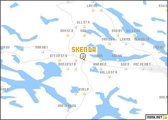 map of Skenda