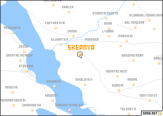 map of Skepnya