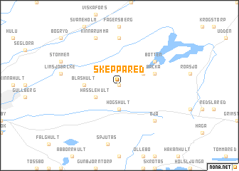 map of Skeppared