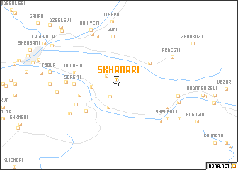 map of Skhanari