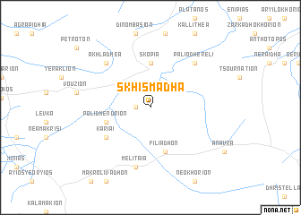 map of Skhismádha