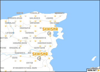 map of Skhísma