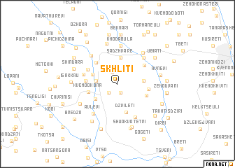 map of Skhliti
