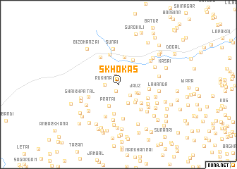 map of Skhokas