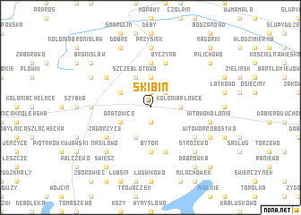 map of Skibin