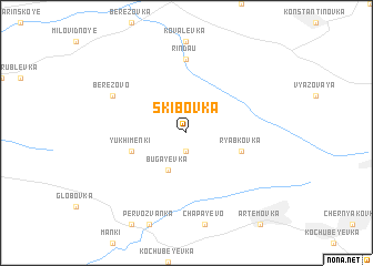 map of Skibovka