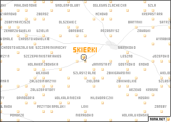 map of Skierki