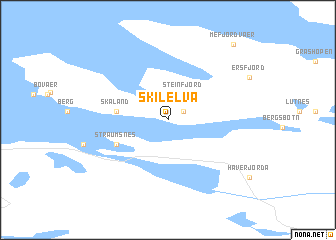 map of Skilelva