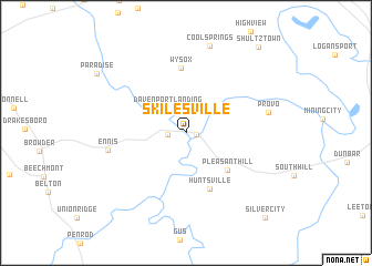 map of Skilesville