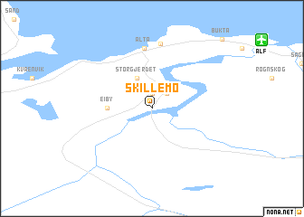 map of Skillemo