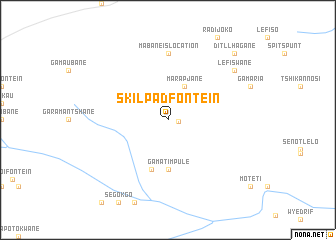 map of Skilpadfontein