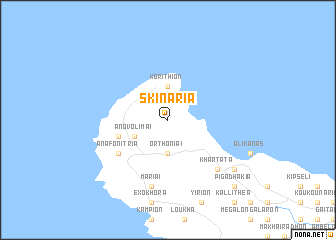 map of Skinária